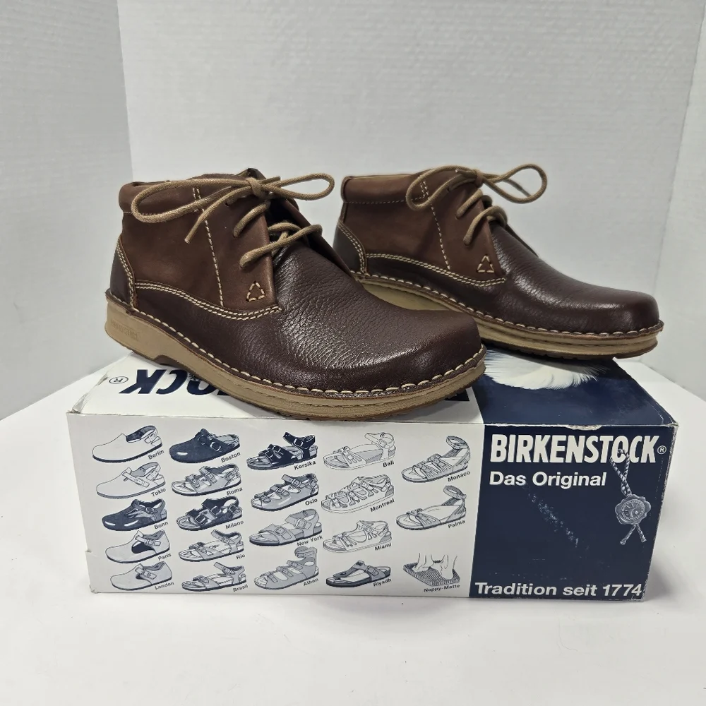 Birkenstock Unisex Memphis High Nubuck Leather Boots Size EU 37 Reg US M4 W6